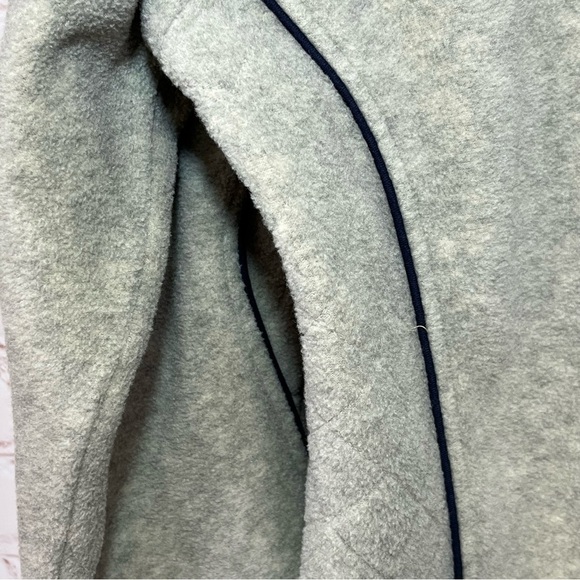 Vintage Arrow Blue Jeans Co Jacket Mens Large Gray Fleece 1/4 Zip Pullover - Picture 7 of 16